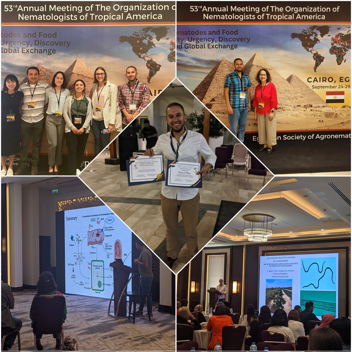 Oatiya_Q's tweet photo. A great time at #ONTAmeeting2023
Met amazing people, new friends, attended fascinating research talks and it was an honor to be selected as 1st place of the Rod Rodriguez-Kabana student poster competition and a travel grant. Looking forward to future #ONTA meetings. https://t.co/RZgF9HDPeQ