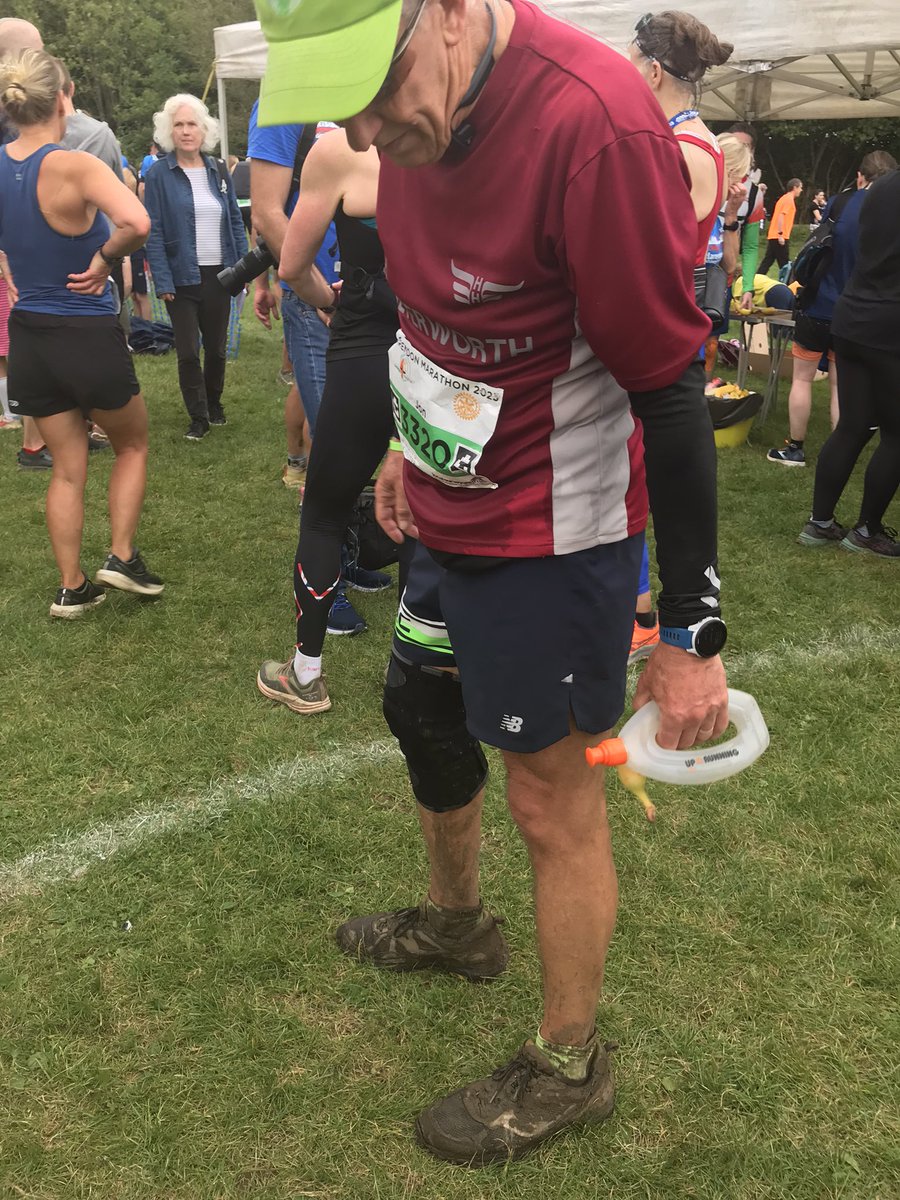 Clarendon Half Marathon done, ticked the box again, I am sure the hills have grown since last year, still managed to find some sticky mud, Eleanor will be happy, listened to a play list on the way round, did a bit of singing and 🕺 😎🏃🏼‍♂️🦛<a href="/UKRunChat/">UKRunChat</a> <a href="/GarminUK/">Garmin</a> <a href="/NFMarathon/">New Forest Marathon</a>