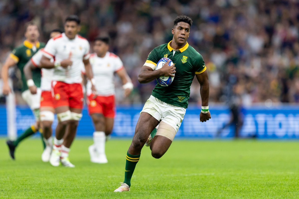 Springboks's tweet photo. Moodie time 💥
#StrongerTogether #Springboks #RWC2023 #RSAvTON https://t.co/xk7b34SNBw