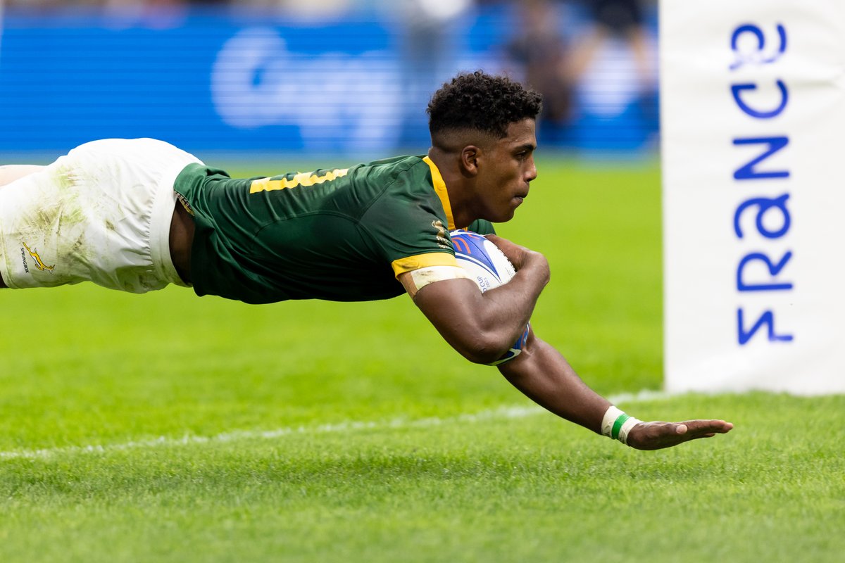 Springboks's tweet photo. Moodie time 💥
#StrongerTogether #Springboks #RWC2023 #RSAvTON https://t.co/xk7b34SNBw