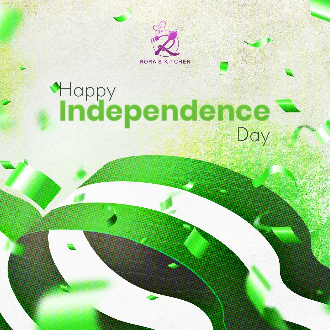 AfterHoursRora's tweet photo. Happy Nigerian Independence Day! 🇳🇬

✨ Join us in celebrating the rich flavors and cultural heritage of Nigeria.

From Jollof Rice to Egusi Soup, every bite is a tribute to our culinary diversity. Let's savor the taste of freedom and unity together! 🍽️🎉 https://t.co/pP0neYIQYW