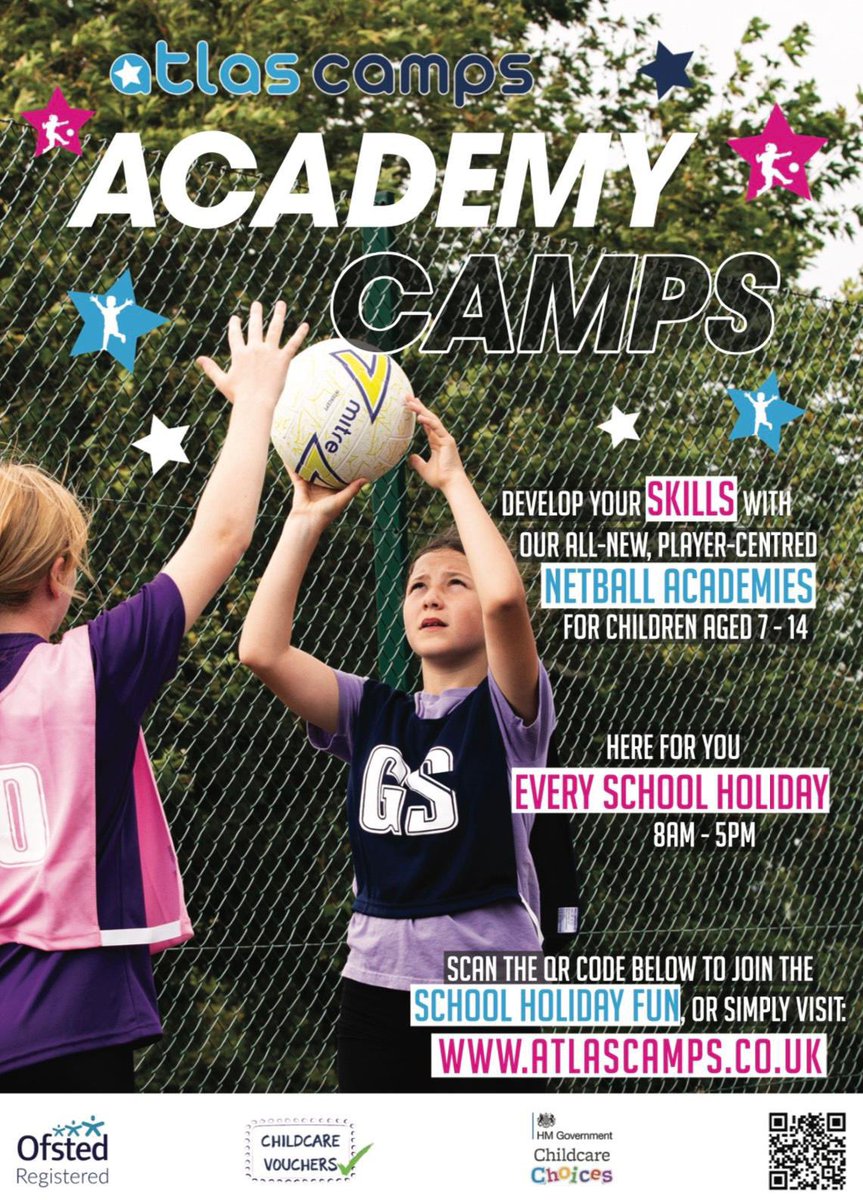 Gastrells Primary (@gastrellsschool) on Twitter photo Fantastic opportunity with <a href="/AtlasCamps/">Atlas Camps</a> to improve those netball skills! Get signed up quickly to guarantee a place🏐 Fantastic opportunity with <a href="/AtlasCamps/">Atlas Camps</a> to improve those netball skills! Get signed up quickly to guarantee a place🏐