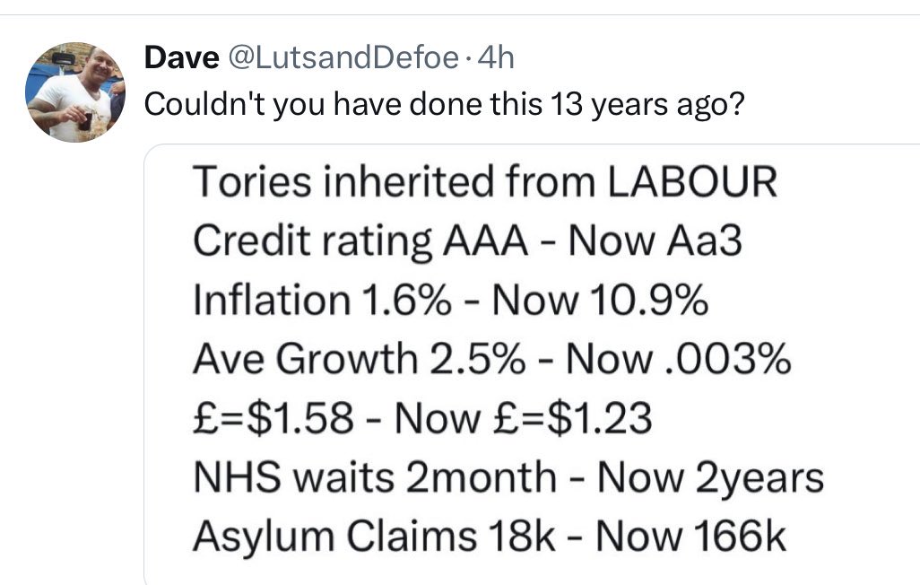 TerenceKnott1's tweet photo. Dave nails the #Smogg 

The Tories have no shame, no remorse, nowhere to hide…..
They are clinging on by their fingernails 😵‍💫

@ConHome @cwowomen @GLAConservative https://t.co/1M0MWQPE29