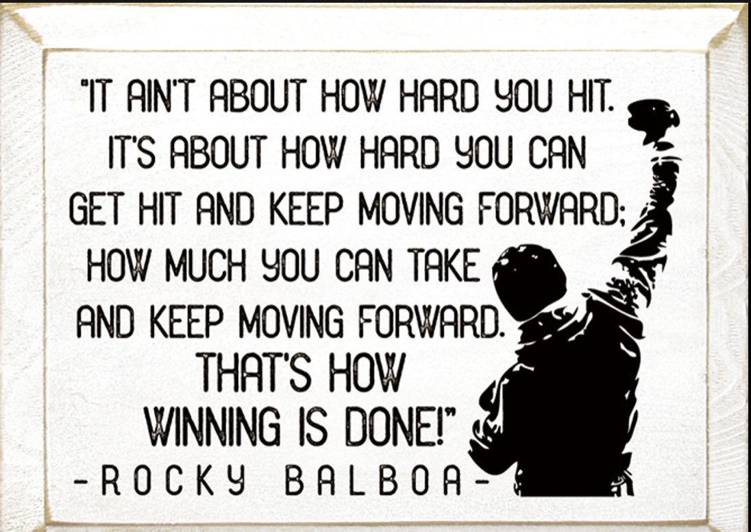 September was pretty tough, bring on October.