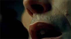HannibalLover67's tweet photo. My boy Will is trying to not make eye-contact as he feels the passion thrumming in the air; he could feel the way Hannibal’s eyes bore into him & he couldn’t acknowledge that just now.
Hannibal was clearly imagining it was Will’s cock & cum he was swallowing down! #Ortolan https://t.co/6AoM8UoWNP