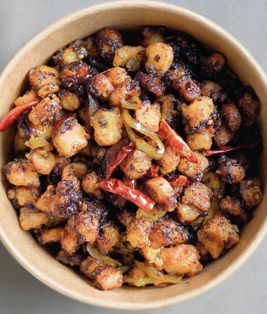 ShathsKitchen's tweet photo. Hot Butter Octopus 
90/- 

Availabile for Tuesday lunch and dinner. DM to order. https://t.co/7qrnFkshQ2