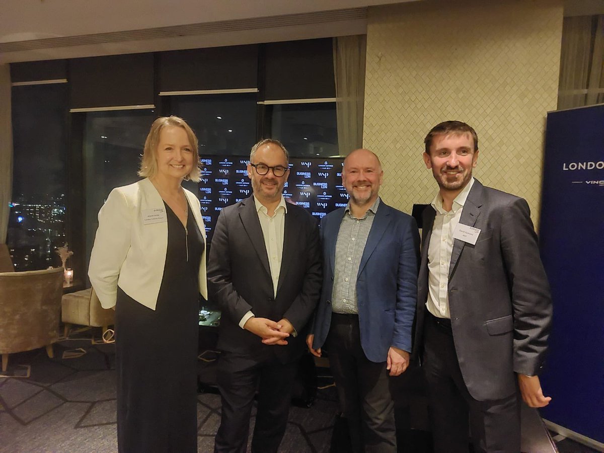 <a href="/Gatwick_Airport/">London Gatwick LGW</a> @WSP_UK <a href="/scullyp/">Paul Scully</a> Thank you to everyone who came along tonight. We’re looking forward to seeing many more people across the next few days. #CPC2023