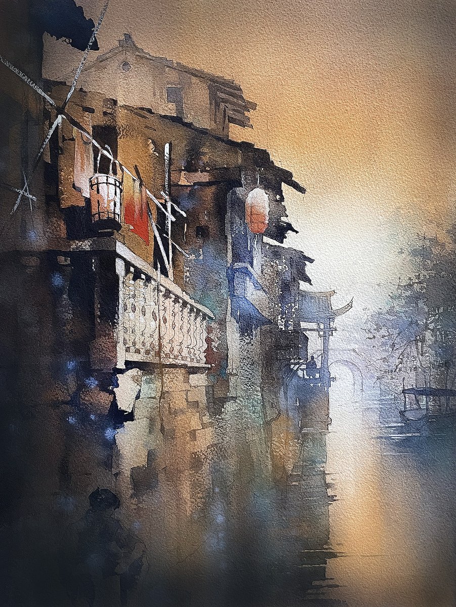 twschaller's tweet photo. Happy October Everyone ! Water's Edge - China https://t.co/DnRHACfl15