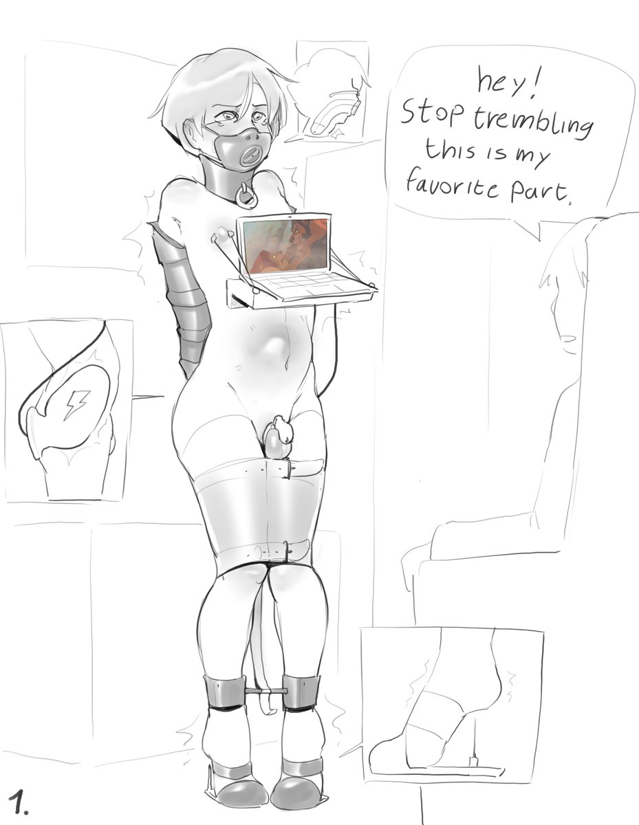 KonniKokonni's tweet photo. kinktober day 1:  Forniphilia https://t.co/VTGdz7yRzY