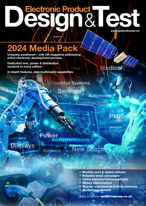 EPDT's Media Kit for 2024 is now available!!!
New dedicated monthly sections on Power, Test &amp; Distribution, plus our Student Supplements, a Start-Ups Special, multimedia opportunities, a wide array of feature subjects, show previews, etc.
data.imlgroup.uk/epdt-mediakit/
#electronicdesign
