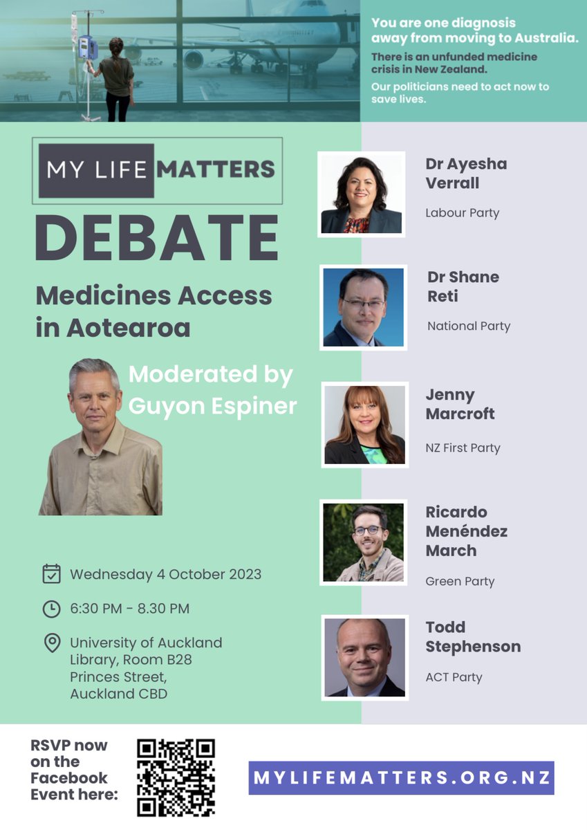 PhilipHope19's tweet photo. My Life Matters; Debate - Medicines Access in Aotearoa #accesstotreatmentisaccesstolife https://t.co/f9QLIKl1cY