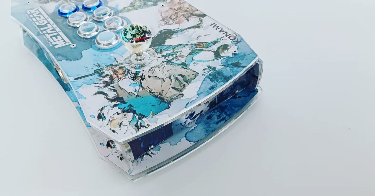 NaitokumuD's tweet photo. ☀️ MetalGear FanarT ☀️ Photocall
Full sanwa
Pcb: Ps4 #brookaccesory
Box:Centuty
Contact Us
samu100583@gmail.com
Discord: NaiToKuMu#2847
Instagram: Naitokumu
Facebook: Naitokumu Stick
#nsdp #brookinside #hitbox #arcadestick #FGC #saiyan #konami #metalgear #HideoKojima #japon https://t.co/5hVYcgjgHy