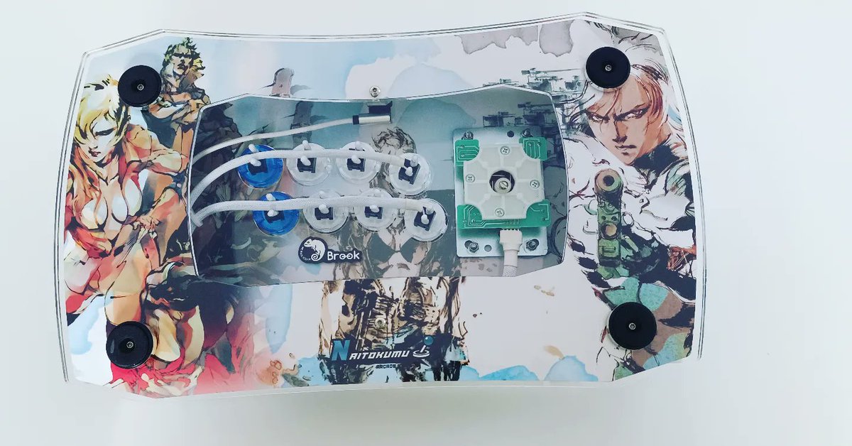 NaitokumuD's tweet photo. ☀️ MetalGear FanarT ☀️ Photocall
Full sanwa
Pcb: Ps4 #brookaccesory
Box:Centuty
Contact Us
samu100583@gmail.com
Discord: NaiToKuMu#2847
Instagram: Naitokumu
Facebook: Naitokumu Stick
#nsdp #brookinside #hitbox #arcadestick #FGC #saiyan #konami #metalgear #HideoKojima #japon https://t.co/5hVYcgjgHy