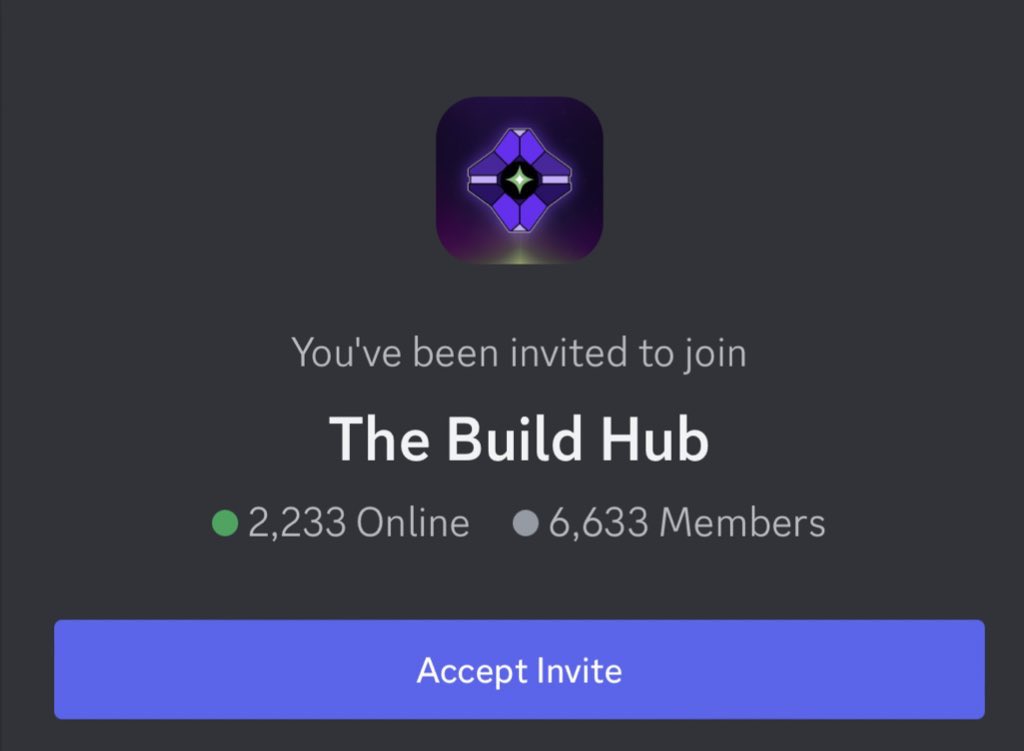 MattGoesBuck's tweet image. Finally that custom invite link 😍

discord.gg/thebuildhub
