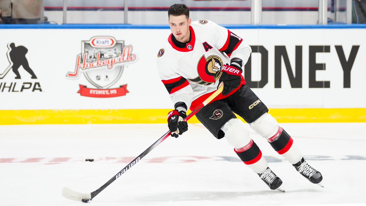 Senators's tweet image. Heating up at Centre 200 🔥

#GoSensGo