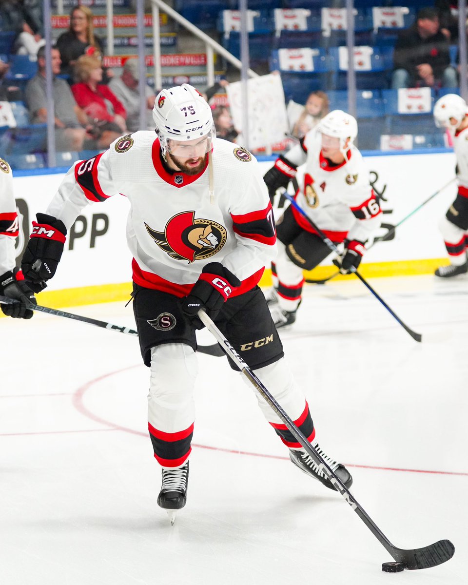 Senators's tweet image. Heating up at Centre 200 🔥

#GoSensGo