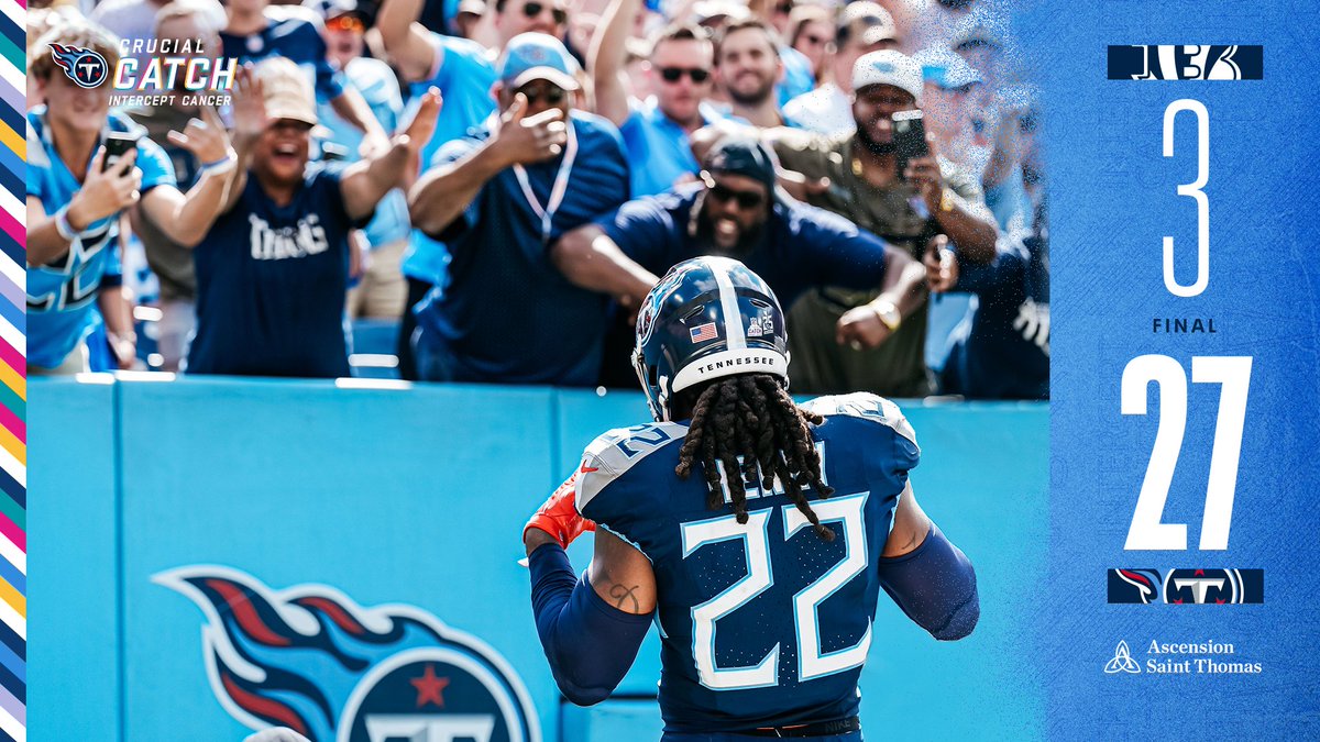 Titans's tweet photo. Eye of the Tiger #CINvsTEN https://t.co/q1GNh6cECB