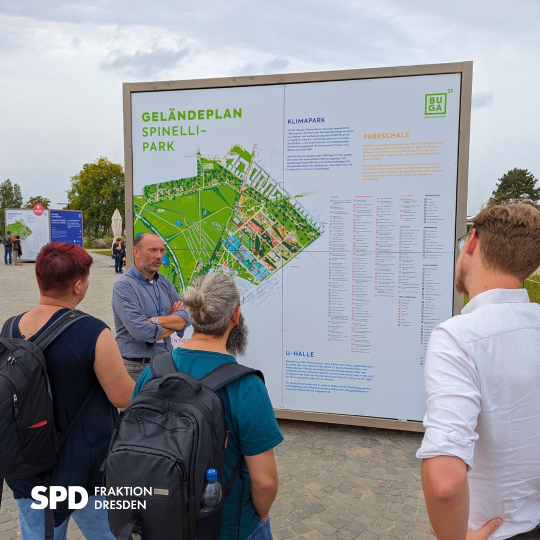 #Dresden möchte sich für die Bundesgartenschau (#BUGA) 2033 bewerben. Um den Zuschlag zu bekommen, benötigen wir ein Konzept, was überzeugt. Daher liegt es auf der Hand, dass man sich mit den Menschen vernetzt, die damit Erfolg hatten.