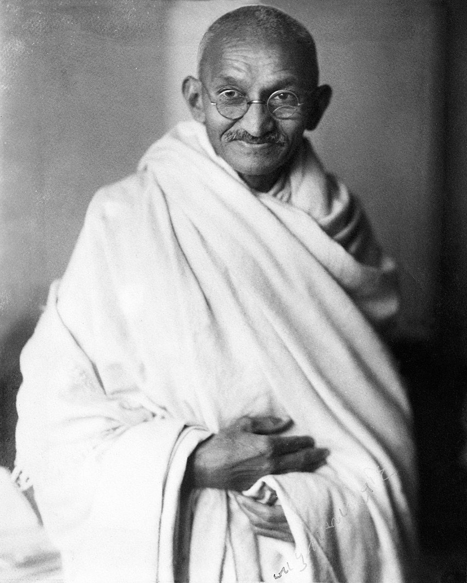 'There are many causes that I am prepared to die for but no causes that I am prepared to kill for.' #GandhiJayanti2023 #GandhiJi