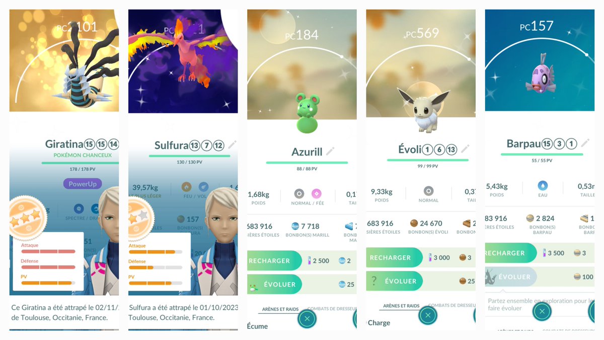 PoGoToulouseTSR's tweet image. **MUNYUNYU** Merci à tous ceux qui sont venus faire des raids avec nous ce weekend à Toulouse. J'ai passé un très bon moment avec vous ! Et en plus j'ai été très gâtée dans le jeu aujourd'hui ! #PokemonGO #ShadowRaids #SulfuraObscur #PokémonShiny