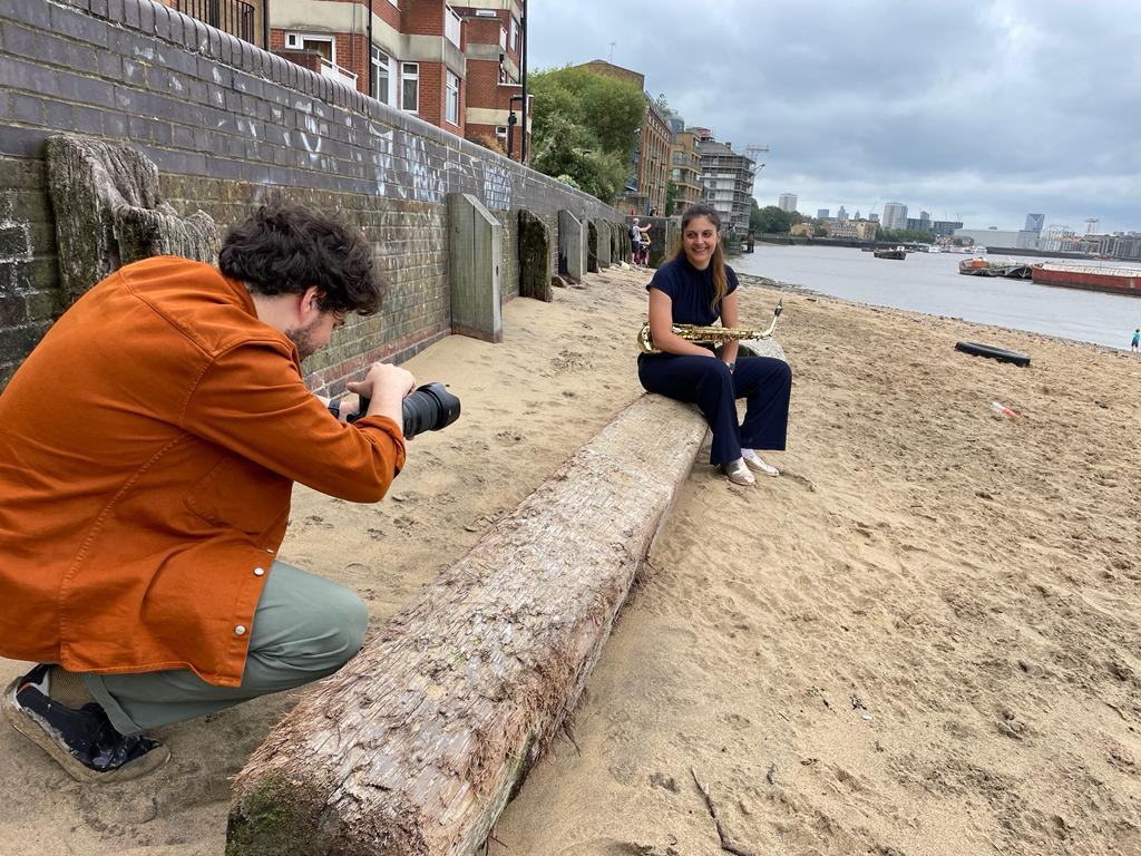 FerioSaxQuartet's tweet photo. Exciting day today 🎷📸 Sneaky little peak of location. Really looking forward to sharing some great things over the next couple of months! 📸 @AlessandroTear

#watchthisspace #photoshoot #music #saxophone #photography https://t.co/Kfd0LMABxf