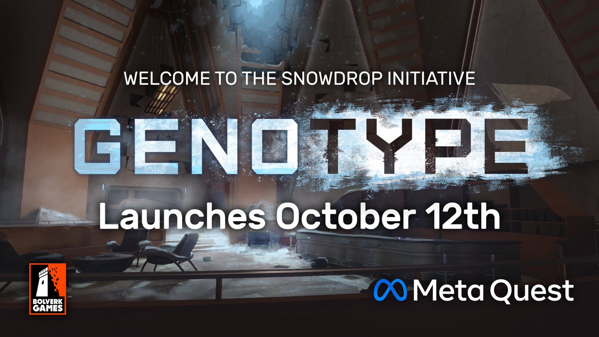 BolverkGames's tweet photo. Are you ready to go?

On October 12th, we are heading to the South Pole to investigate the mysterious Snowdrop Facility, and you are invited.

🎟️Get your ticket today and save 15%🎟️-> https://t.co/3NGAP8wtro https://t.co/DjDUFRRLiI