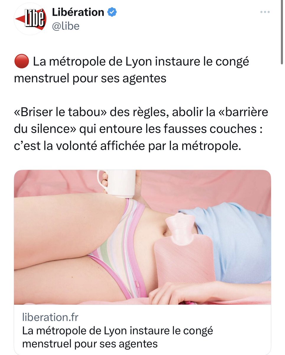 C’est bien connu, quand les femmes ont leurs règles elles passent leur temps en petite culotte avec beaucoup de rose autour d’elle. Cette vision patriarcale est une véritable agression. 😤 Et on fait quoi pour les hommes qui ont leurs règles ??? 🤷‍♂️