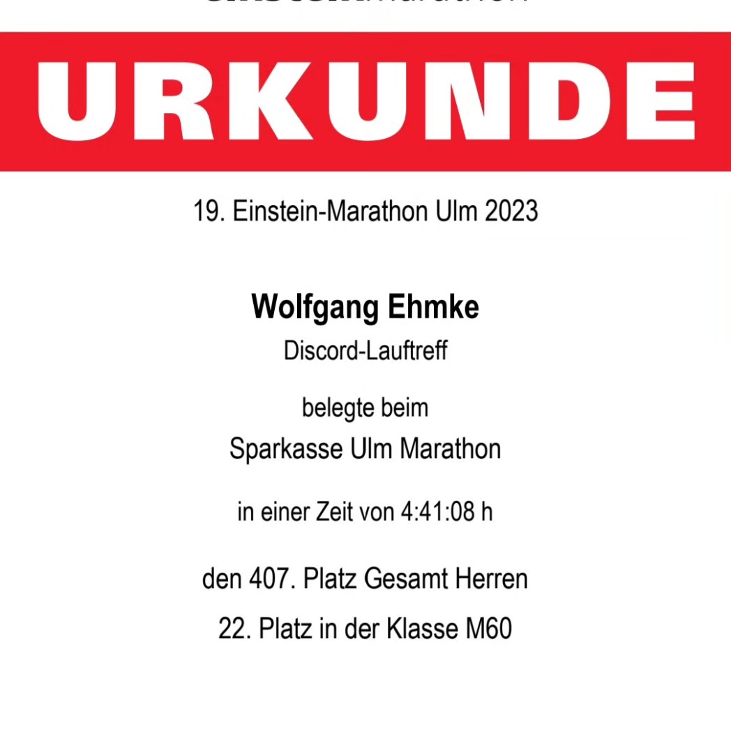 EhmkeWolf's tweet photo. Marathoni 😎
#einsteinlaufulm #nevernotrunning  #marathoni https://t.co/tx8azjl5ul