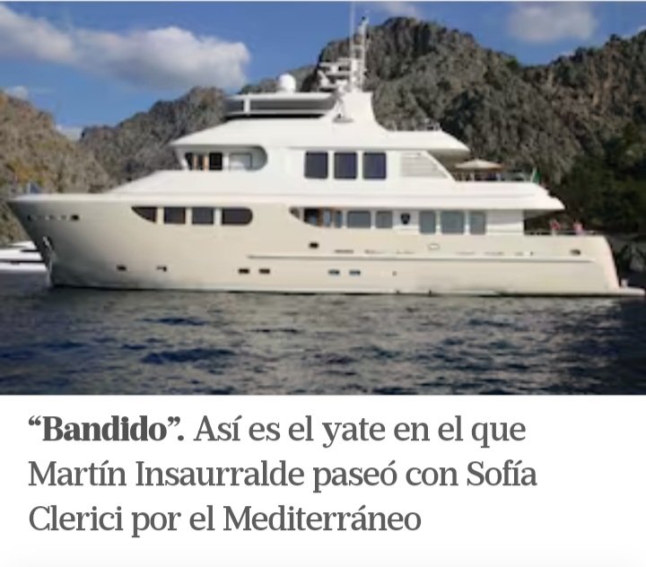 Ciudadana_2020's tweet photo. El yate se llama "Bandido"...
El chiste se cuenta solo...🤣🤣🤣
#InsaurraldeGate
#GatoGate https://t.co/GL5PnzLaH7