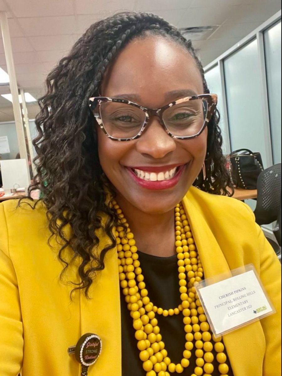 October is National Principals Month <a href="/RheLancaster/">RHELancaster</a> is blessed to have <a href="/CherishPipkins/">Cherish Pipkins</a> as our Principal. Thank you so much for your Leadership! We celebrate you! #goalcRusHEr