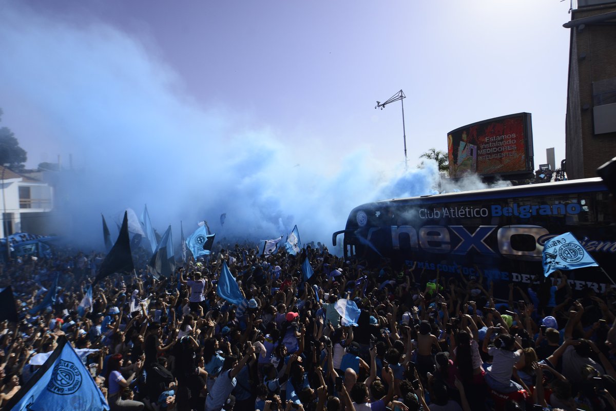 Belgrano's tweet photo. 🩵 ¡PRESENTE COMO TODA LA VIDA, CHE #BELGRANO QUERIDO!

🏴‍☠️ 25 mil almas piratas vibrando juntas.

#BelgranoVamos https://t.co/zoOpFu5oWt