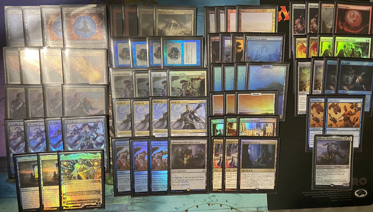 Nicolol237's tweet photo. Today I played some paper mtg after LMS Bologna and I top8ed WPNQ @LabirintoCCG (64 players) with Jeskai Narsetโฅ๏ธ.
R1: UR Murk WW
R2: 4C Beans WLW
R3: UB Ring WW
R4: Temur Rhinos WW
R5: Draw
R6: Draw
TOP8:
Scam LWL
#MTGModern #JeskaiControl https://t.co/wPu9So7vm0