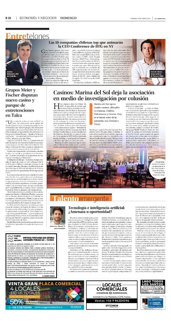 nursoftco's tweet photo. En la edición del día de ayer de El Mercurio Economía y Negocios, Sebastián Masad (Socio Consultor de Nursoft) escribió sobre como la tecnología es una oportunidad, invitado a las empresas a repensar con una mirada de largo plazo la innovación.

Les compartimos la columna. https://t.co/ahVvxSKeXk