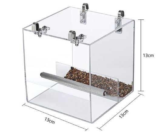 FallenFeathers_'s tweet photo. Recently reduced - No Mess Cage Seed Feeders.  Visit @FallenFeathers_ 

Keeps the cage tidy, less waste, easy to clean. https://t.co/sbH50dq6rz