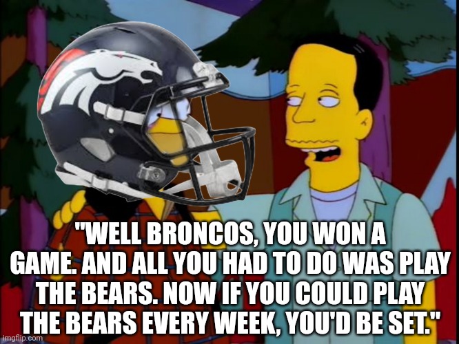 Watching a historically bad #Bears find new ways to lose every week. It's a thing of horrifying beauty.