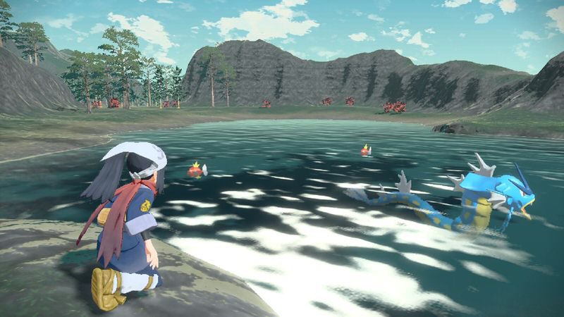 pory_leeks's tweet photo. The hybrid catching mechanics from Legends Arceus was honestly a massive leap and improvement.

It honestly should become the standard method for catching Pokémon for the series from now on. https://t.co/pJhHp48Jjw