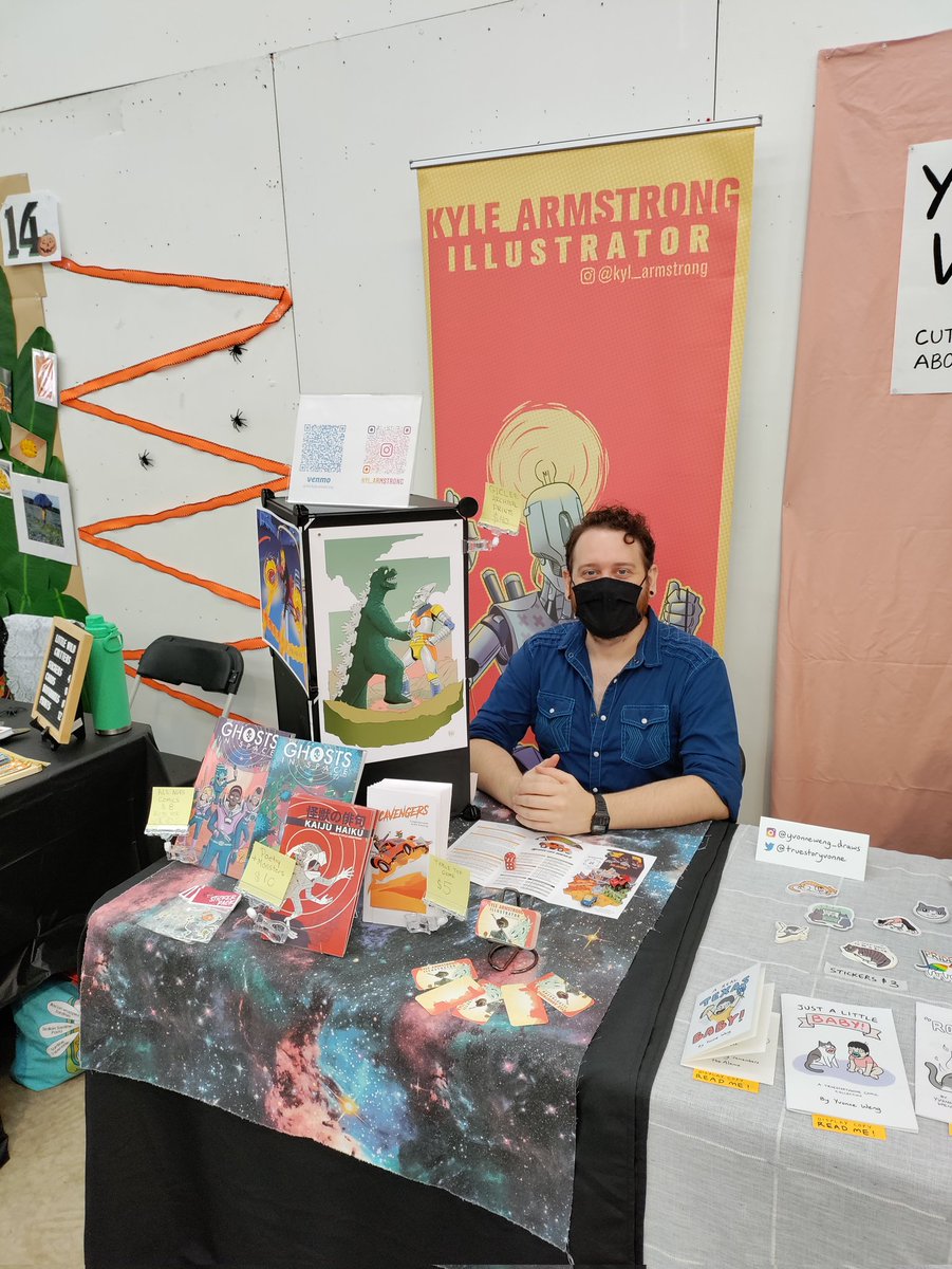 Down at Lonestar Zine Fest today hawking my wares