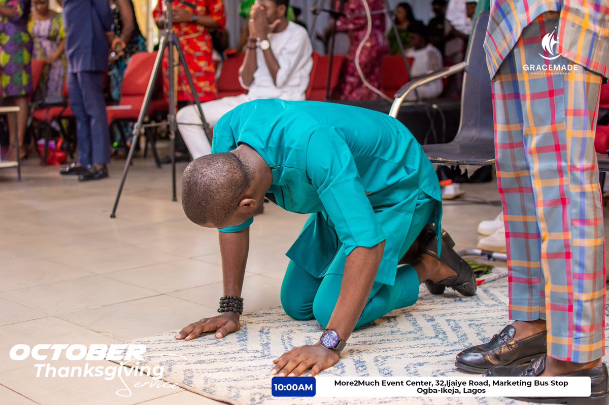 gracemade_c's tweet photo. We worship undignified and unashamed to the praise of our king

#OctoberThanksgivingService  
#SpecialIndependenceEdition  
#WeAreGracemade 
#RaisingChangeAgents https://t.co/ef4HFrHKCe