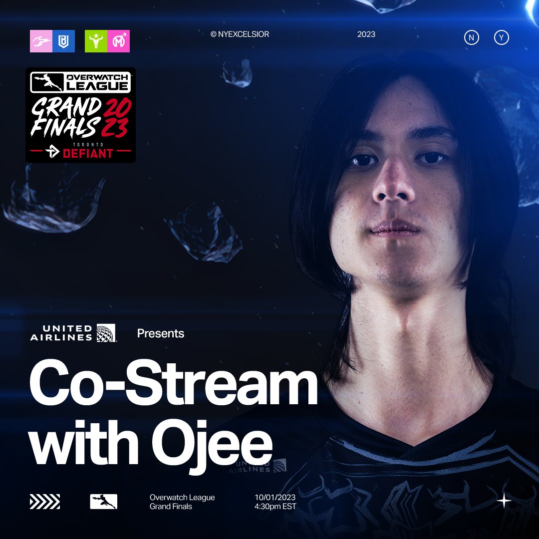 NY Excelsior (@nyexcelsior) on Twitter photo Join us for a watch party with @OjeeOW as he takes over the battleship for #OWLGrandFinals ๐
<a href="/Hangzhou_Spark/">Hangzhou Spark</a> vs <a href="/BostonUprising/">Boston Uprising</a>
<a href="/Outlaws/">Outlaws</a> vs <a href="/FLMayhem/">Florida Mayhem</a>
๐ด youtube.com/live/tPsqw5h4dโฆ
#NYXL | #EverUpward Join us for a watch party with @OjeeOW as he takes over the battleship for #OWLGrandFinals ๐
<a href="/Hangzhou_Spark/">Hangzhou Spark</a> vs <a href="/BostonUprising/">Boston Uprising</a>
<a href="/Outlaws/">Outlaws</a> vs <a href="/FLMayhem/">Florida Mayhem</a>
๐ด youtube.com/live/tPsqw5h4dโฆ
#NYXL | #EverUpward