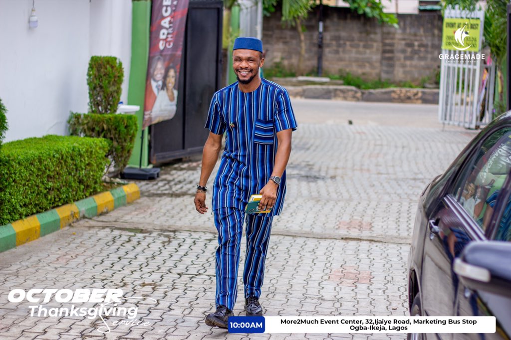 gracemade_c's tweet photo. How do you turn up to church on a Thanksgiving service? 

#Repyourtribe 
#OctoberThanksgivingService  
#SpecialIndependenceEdition  
#WeAreGracemade 
#RaisingChangeAgents https://t.co/WRVBiUL3w0