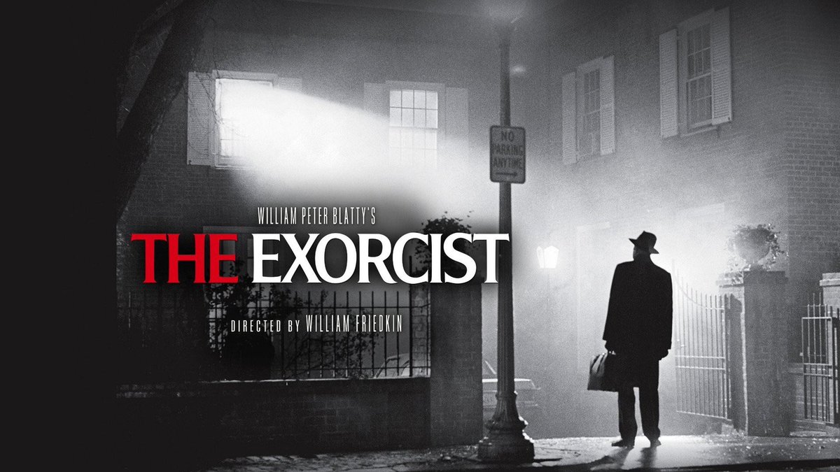Today is my retirement party from watching “The Exorcist.” Seeing it in theaters to honor the film’s 50th anniversary & to honor master director #WilliamFriedkin who passed away earlier this year. I will watch no more after this screening. I die every time. It’s been a good run!
