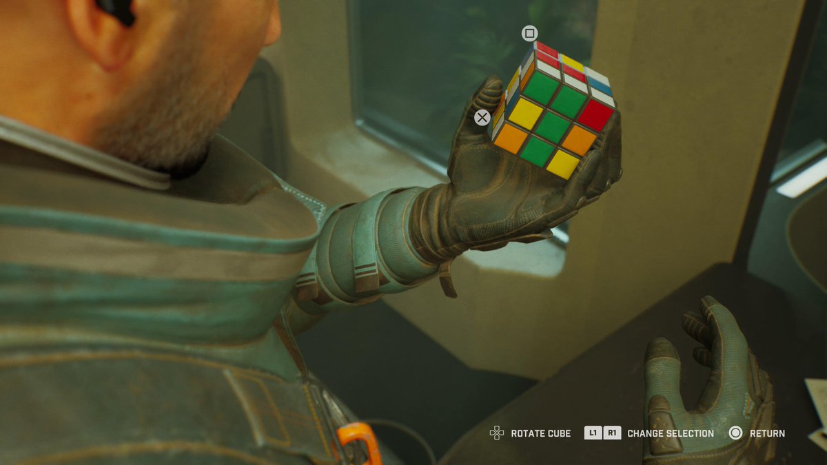WriterJackieS's tweet photo. What is Fort Solis about? No clue, I have been messing with a Rubik's cube for an hour. https://t.co/ZglrAApwb2