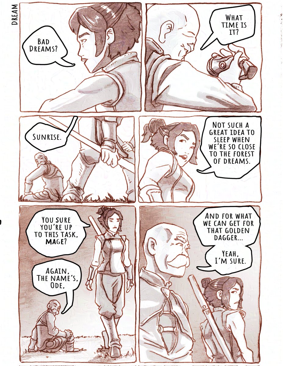 Day 1: Dream

#inktober2023 #inktober #comic