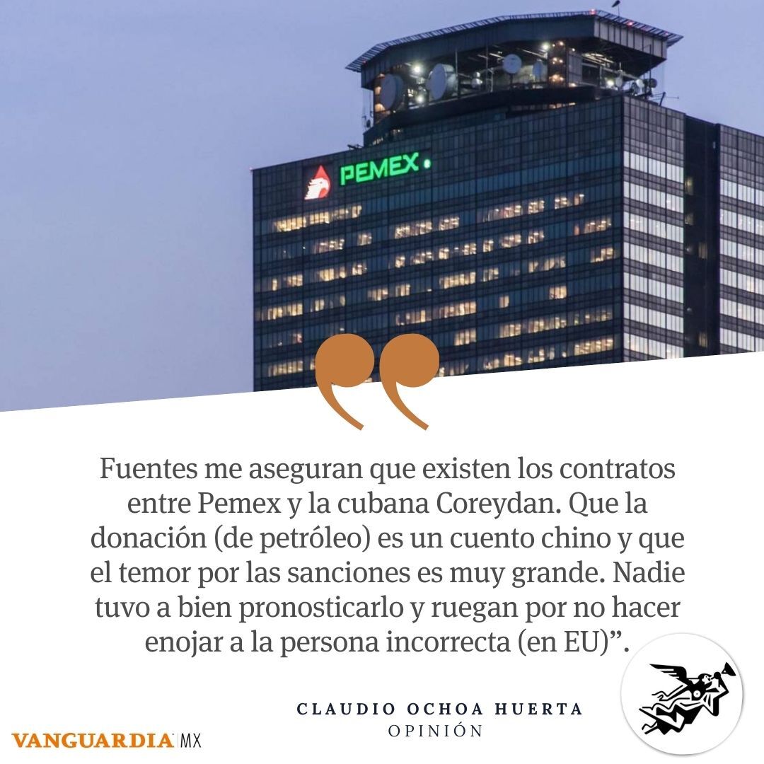 vanguardiamx's tweet photo. #Opinión #México | #ClaudioOchoaHuerta nos habla los posibles contratos entre #Pemex y #Coreydan. 👉 https://t.co/3ppkU27cZq https://t.co/qMb8gKiLoZ