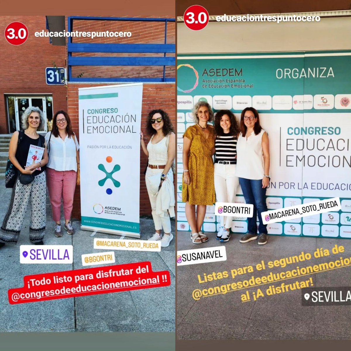 Bgontrv's tweet photo. I CONGRESO DE EDUCACIÓN EMOCIONAL (SEVILLA) 
Pasión por la educación ❤️
Gracias @AlmaSerra https://t.co/jNzk5IG7NU