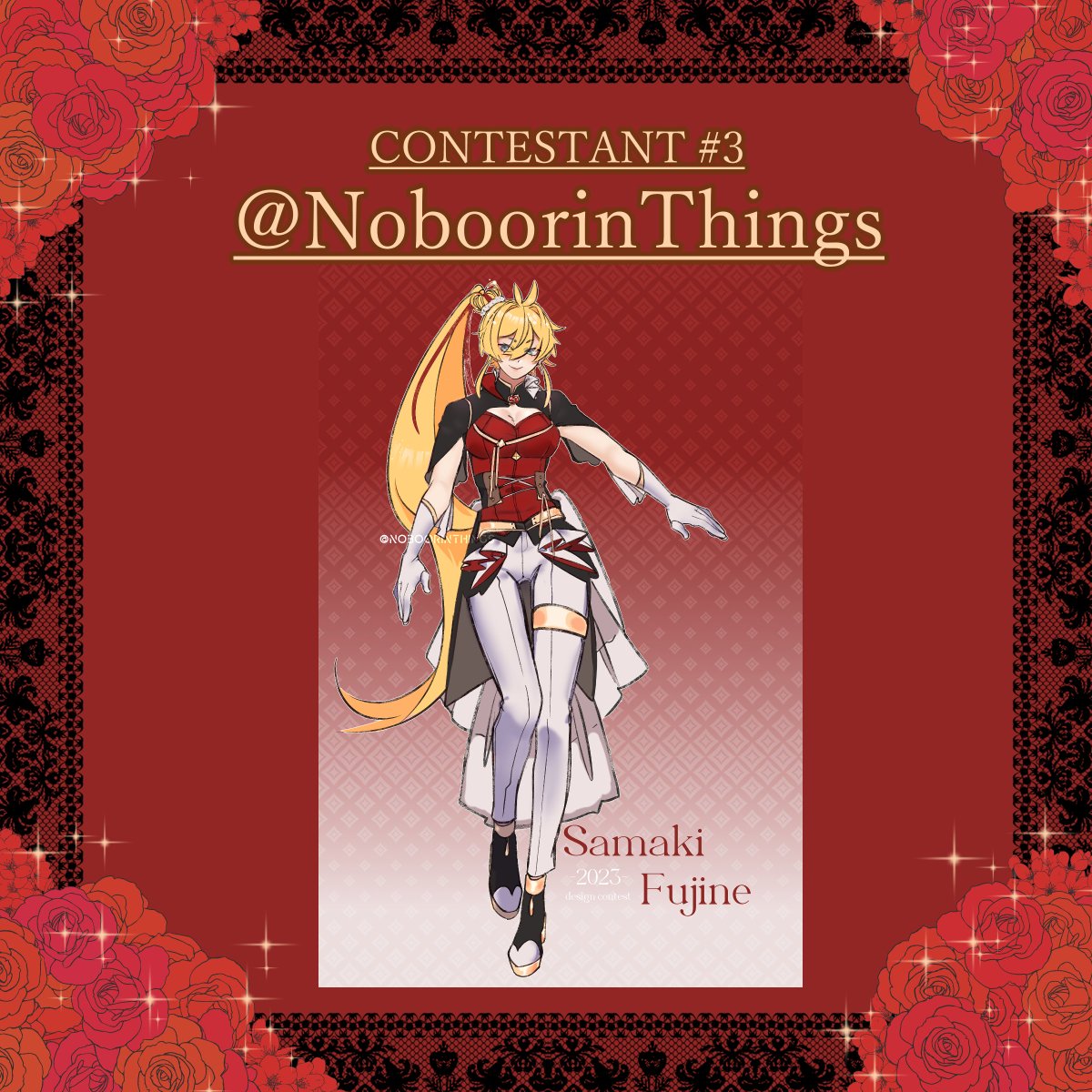 K3R_A__'s tweet photo. Finalist #3 is @NoboorinThings ! https://t.co/CXBB9zvrQA