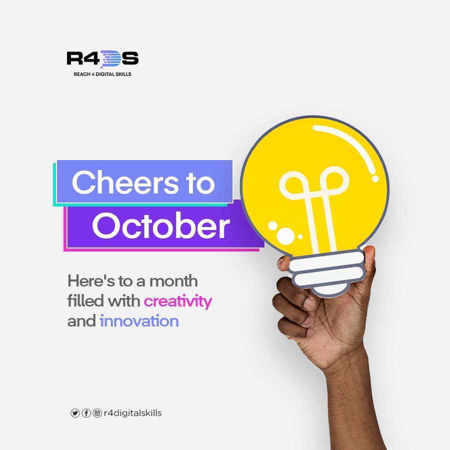 r4digitalskills's tweet photo. It's not only a New Month but Independence Day for Nigerians.
#r4ds #reach4digitalskills #R4DS #newmonth #independenceday https://t.co/nkvZ5wZk7u