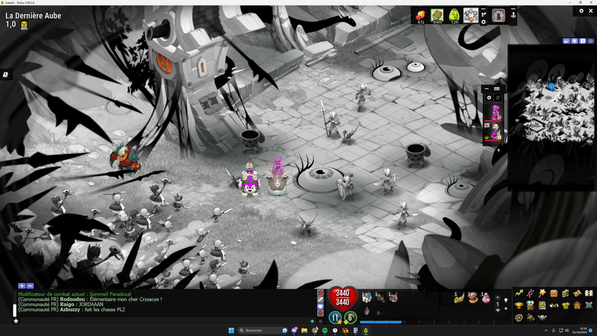 Iceteahtv's tweet photo. Découverte de la zone Cauchemar , maginifique #dofus #temporis #osatopia2 #osatopia #twitch https://t.co/wT3btrQVBA