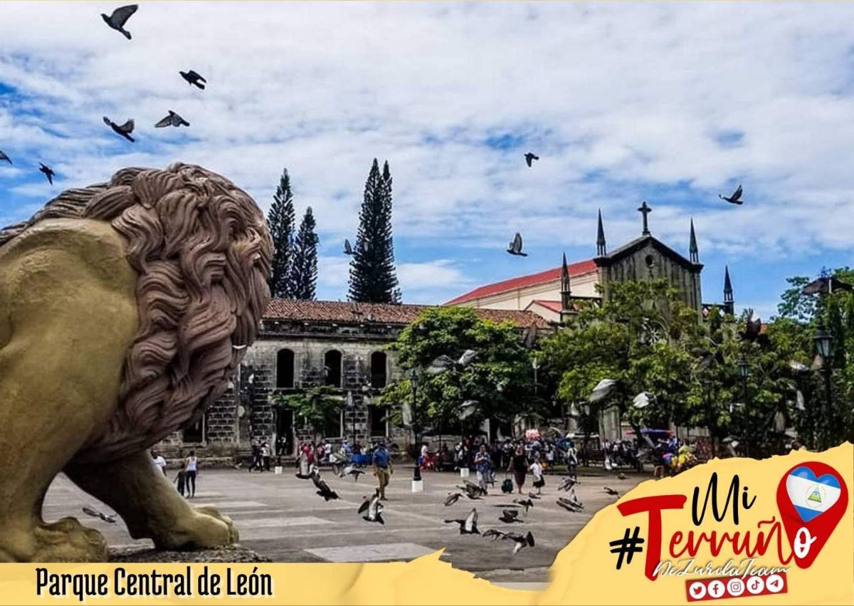#Nicaragua 
Disfrutando de una calurosa pero tranquila tarde en #MiTerruño León  Santiago de los Caballeros. 
#DeZurdaTeam 
Nos acompañan? 
<a href="/defensaPaz45/">En Defensa de la revolución</a> <a href="/FcoRosales78/">Francisco Rosales 🇳🇮</a> <a href="/Paulitatorq/">Paula Torrez</a> <a href="/CamposAlv_5/">Campos Felipe</a> <a href="/PatySandinista/">Patricia</a> <a href="/MrjNrrr/">Marjorie Nvrrte</a>