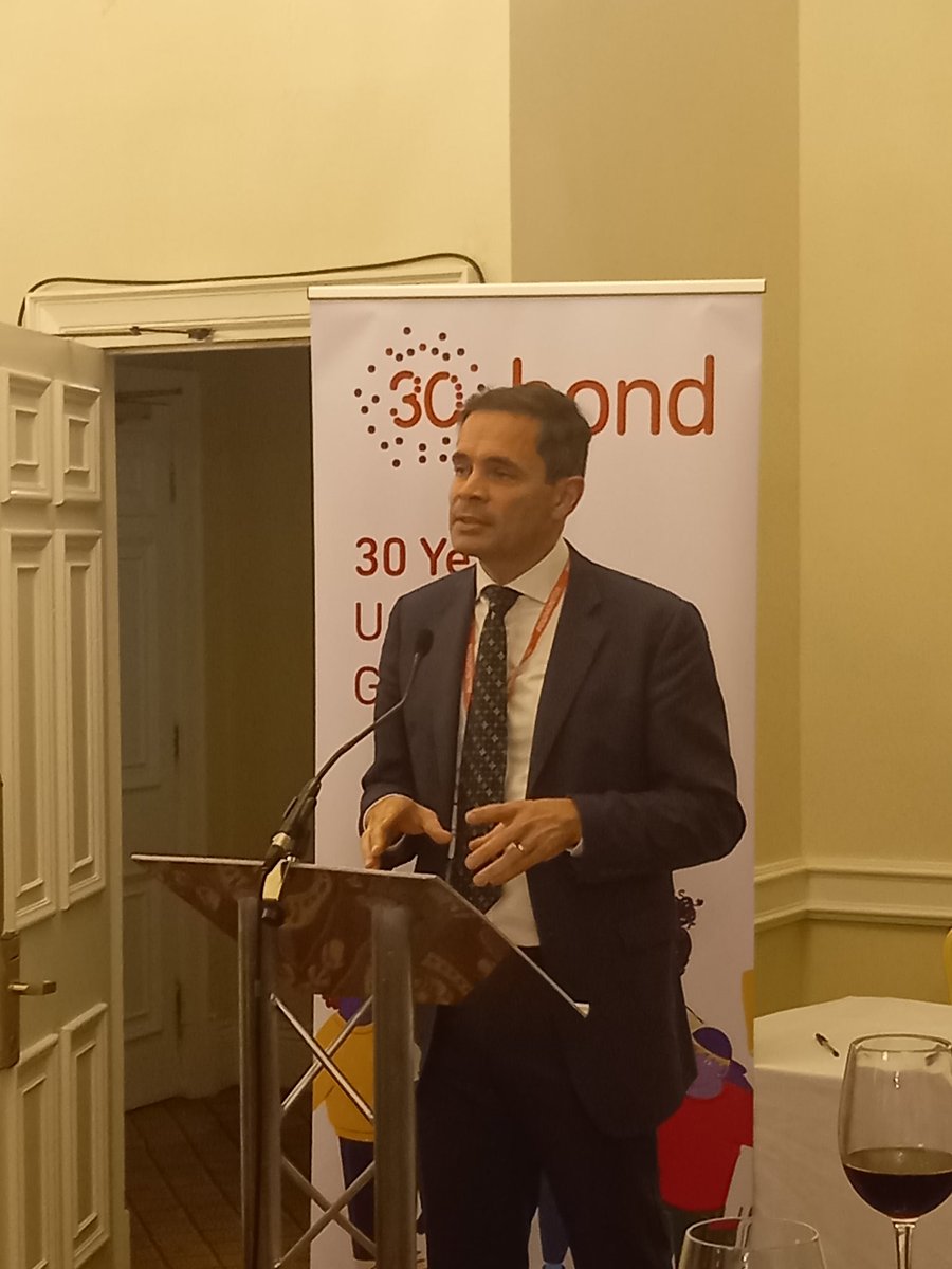 bondngo's tweet photo. "Development should be at the heart of where we define ourselves as a country" says @RobinMillarMP at Bond’s International Development Reception at the #ConservativePartyConference https://t.co/NNGpmCkKqs